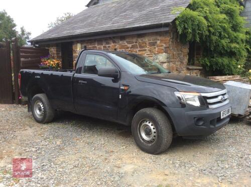 2013 FORD RANGER XL 4X4 S/C TDCI
