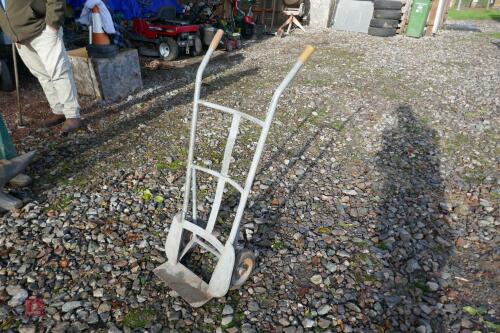 SET OF METAL SACK TRUCKS