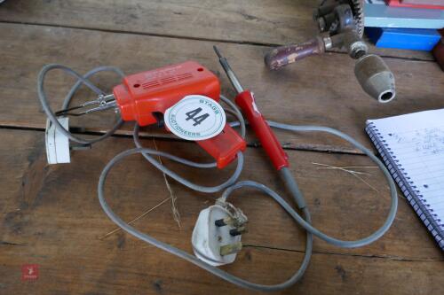 2 ELECTRIC SOLDERING GUNS (S/R) (44)