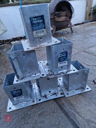 BOLT DOWN GALV POST SUPPORT