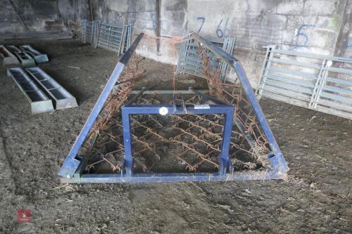 MOUNTED 14' CHAIN HARROWS (88)