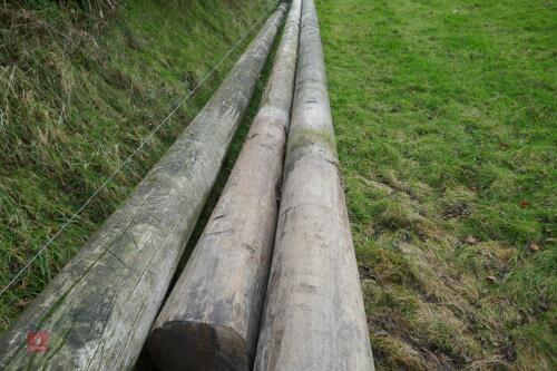 3 TELEGRAPH POLES