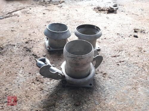 3 UNUSED GLAV SLURRY PIPE FITTINGS