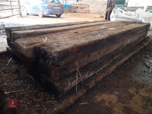 12 X 8' SLEEPERS