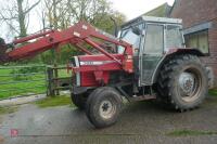 1992 MASSEY FERGUSON 390 2WD TRACTOR - 56