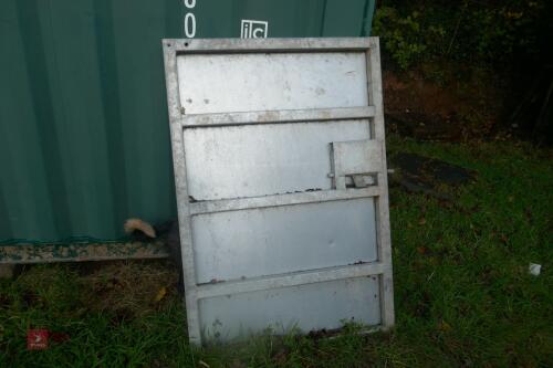 38'' X 55'' GALVANISED SHEETED DOOR