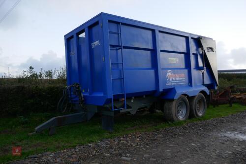 2017 STAINES 16-18 TON SILAGE TRAILER