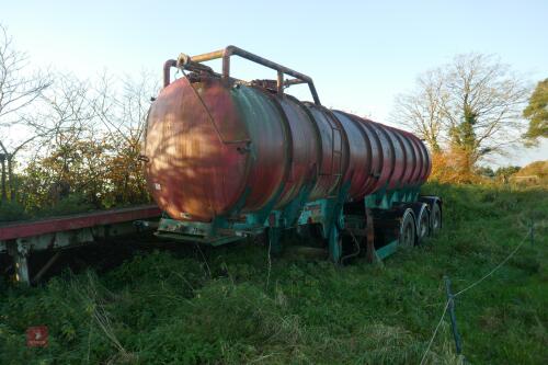 5000G STAINLESS STEEL LINED TANKER