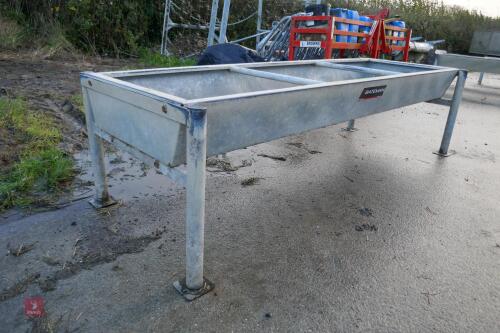 BATEMAN FREESTANDING CATTLE FEED TROUGH