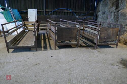 3 3M HOMEMADE WALK TROUGH SHEEP FEEDERS