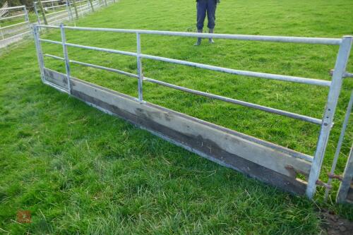 15' SHEEP FEED BARRIER