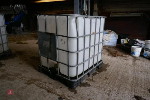 IBC 1000LITRE CONTAINER