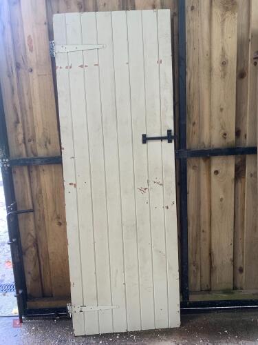 PINE LEDGED & BRACED DOOR