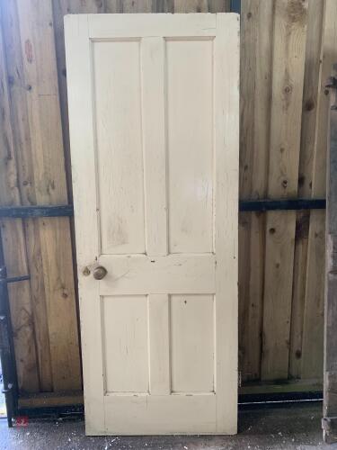 ANTIQUE 4 PANEL DOOR
