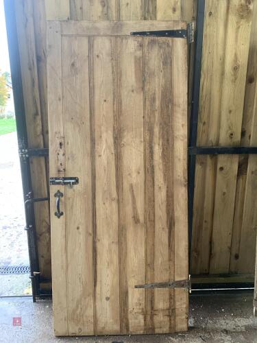 LARGE VINTAGE DOOR