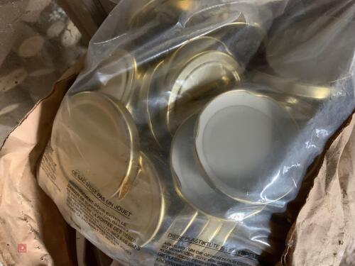 485 UNUSED HONEY JAR LIDS