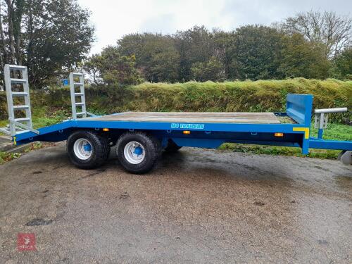 2021 M4 18' LOW LOADER TRAILER