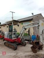 2012 TAKEUCHI TB016 MINI DIGGER - 2