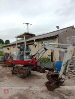 2012 TAKEUCHI TB016 MINI DIGGER - 4