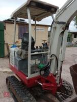 2012 TAKEUCHI TB016 MINI DIGGER - 5