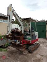 2012 TAKEUCHI TB016 MINI DIGGER - 7