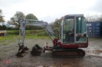 2002 TAKEUCHUI TB125 DIGGER - 2