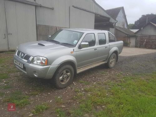 2003 NISSAN NAVARA D22 DI 2.5 TRUCK