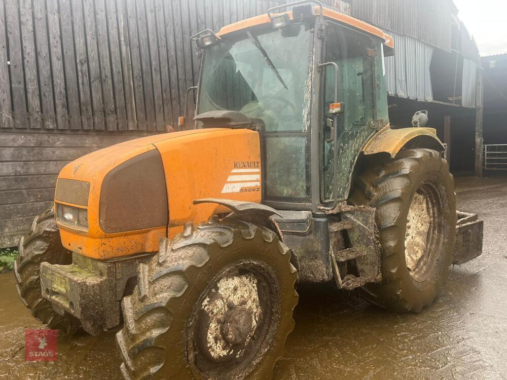 RENAULT 550 RZ 4WD TRACTOR