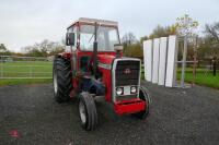 1981 MASSEY FERGUSON 265 2WD TRACTOR - 11