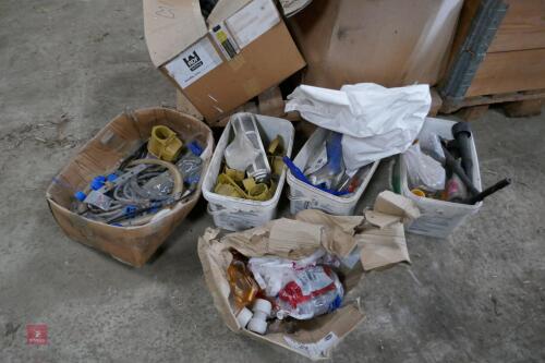LARGE QTY OF DAIRY SPARES