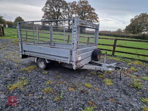 BRIAN JAMES SINGLE AXLE CAGED TRAILER