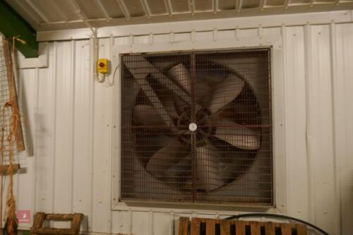 4' HYDOR LARGE WALL VENTILATION FAN S/R