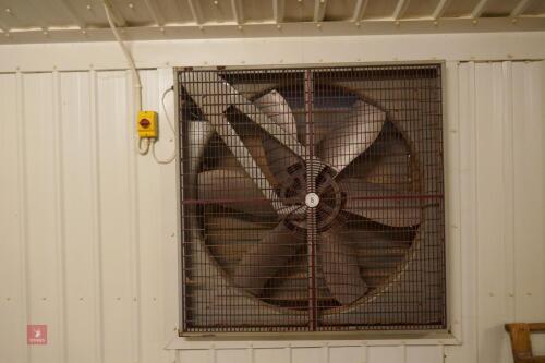 4' HYDOR LARGE WALL VENTILATION FAN (15)