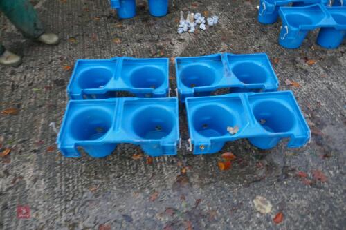 4 WYDALE DUAL CALF FEEDERS (9)