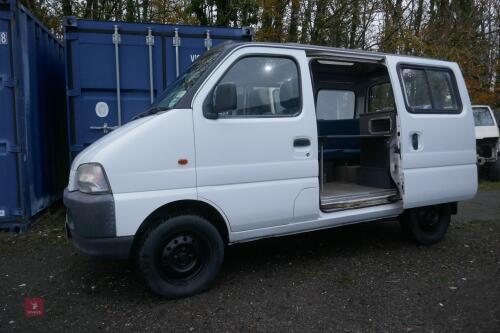 1999 SUSUKI CARRY 1.3L CAMPERVAN