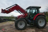2015 MASSEY FERGUSON 5613 4WD TRACTOR - 46