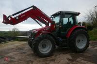 2015 MASSEY FERGUSON 5613 4WD TRACTOR - 52