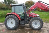 2015 MASSEY FERGUSON 5613 4WD TRACTOR - 59
