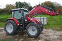 2015 MASSEY FERGUSON 5613 4WD TRACTOR - 63