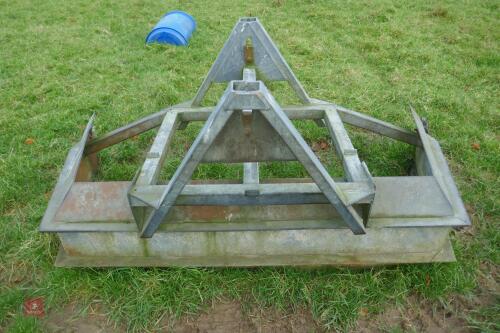 GALVANISED REVERSIBLE YARD SCRAPER