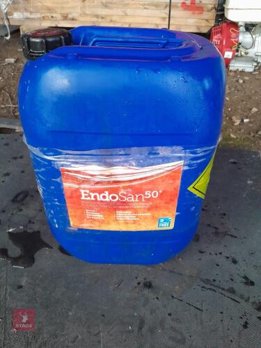 ENDOSAN 50 UNOPENED 20LTR DRUM