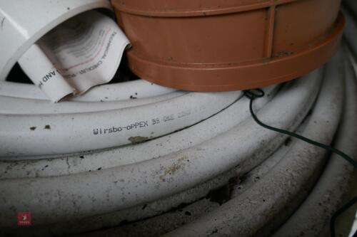 7 ROLLS OF 20MM UNDER FLOOR HEATING PIPE