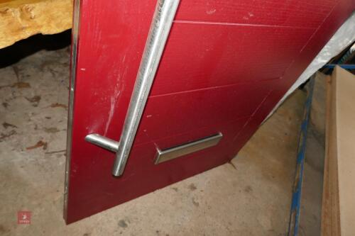 RED COMPOSITE FRONT DOOR