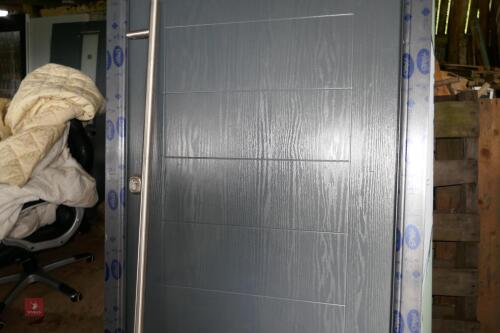 GREY COMPOSITE FRONT DOOR OR BACK DOOR