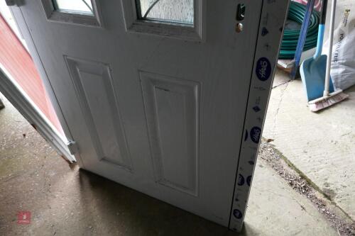 GREY COMPOSITE FRONT DOOR