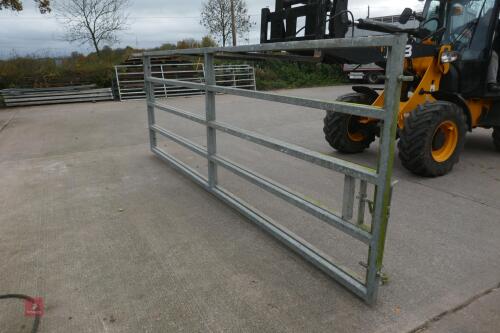 PAIR OF 14'9'' GALVANISED GATES(94)