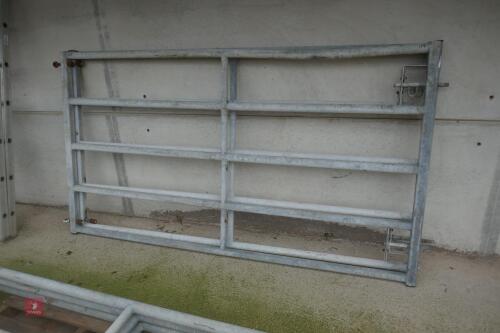 7'6'' HD GALVANISED YARD GATE (117)