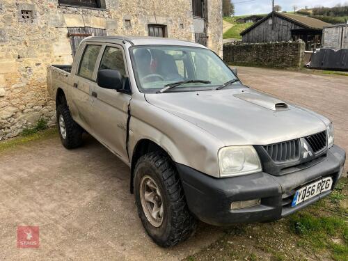 2006 MITSUBISHI L200 PICK UP TRUCK