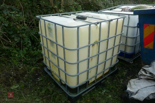 2 IBC TANKS