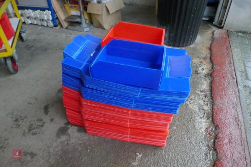 PLASTIC K-BIN STORAGE BINS (140 X 290)